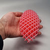 Jucarie Interactiva Antistres Worm Fidget Toy, Flexibila si Modelabila, 25 cm, Roz