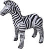 Jucarie Gonflabila din PVC, Model Zebra Zou, 75 x 37 x 81 cm