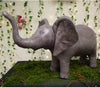 Jucarie Gonflabila din PVC, Model Elefant Dumbo, 76 x 43 x 58 cm