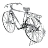 Nano Puzzle Metalic, 3D, RoveZone, Educativ, Model Bicicleta Clasica, 70 Piese