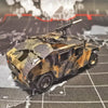 Nano Puzzle Metalic, 3D, RoveZone, Educativ, Color, Model Masina Off Road Hummer, 78 Piese