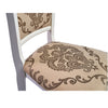 Set Masa Selena, Rotunda/ Ovala, Extensibila, 90/120 x 90 x 75 cm, Ivoire plus 4 scaune Milano Ivoire